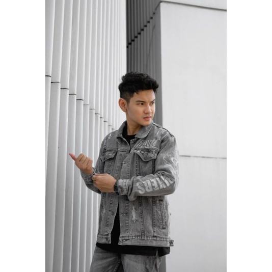 Jaket LEVIS cowo bordir original SALVIOHEXIA & ZADE