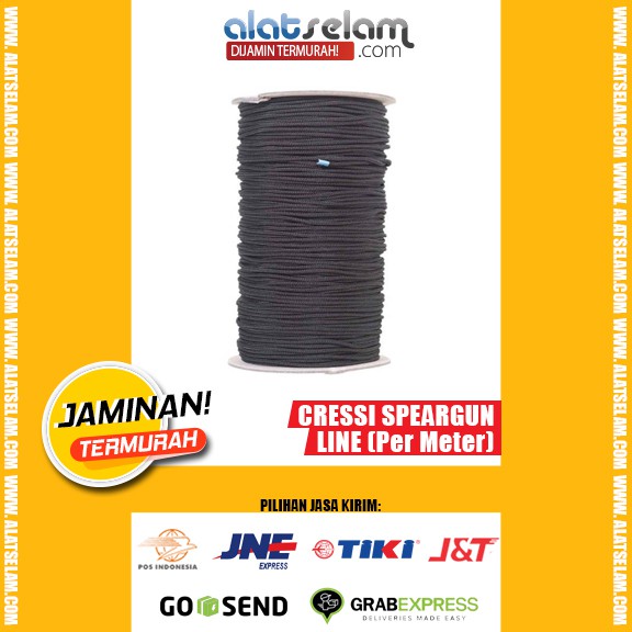 Cressi Speargun Tenacity Line (Per Meter) Speargun Line / Tali Speargun 2,5mm - FA390030