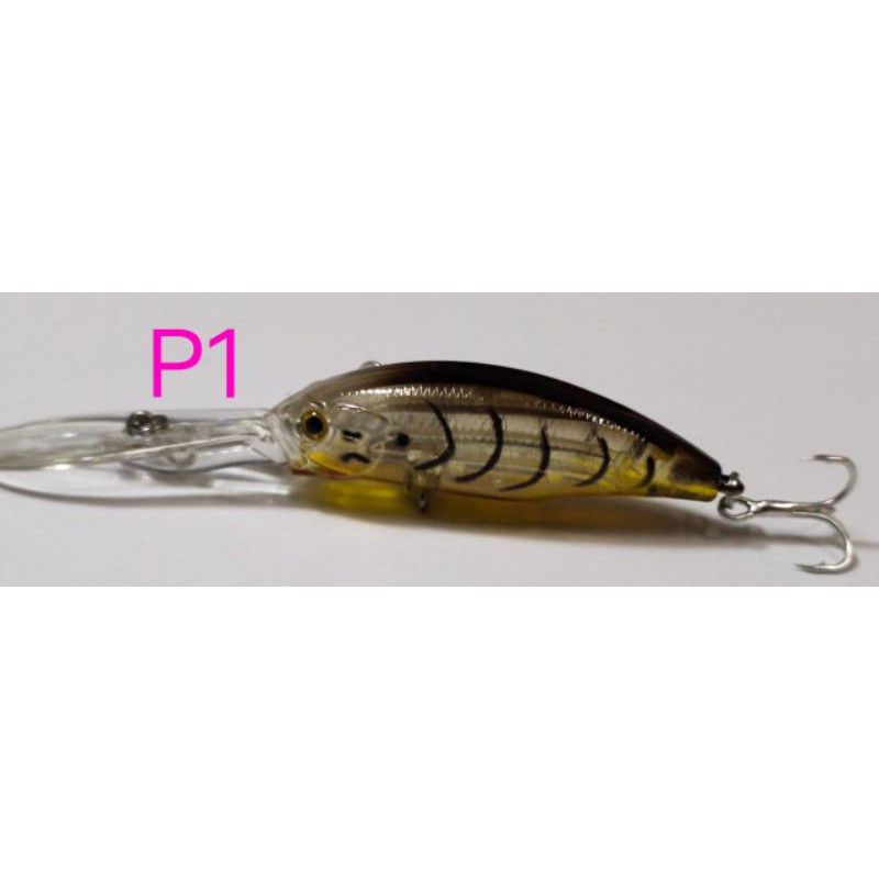 Minnow Lidah Panjang 10cm(lidah 4cm)..