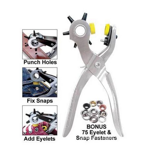 [TOSERBA_EMAK] - Darley Tang Pembolong Tali Pinggang 9 Inch Punch Plier - JJ2056 - Silver