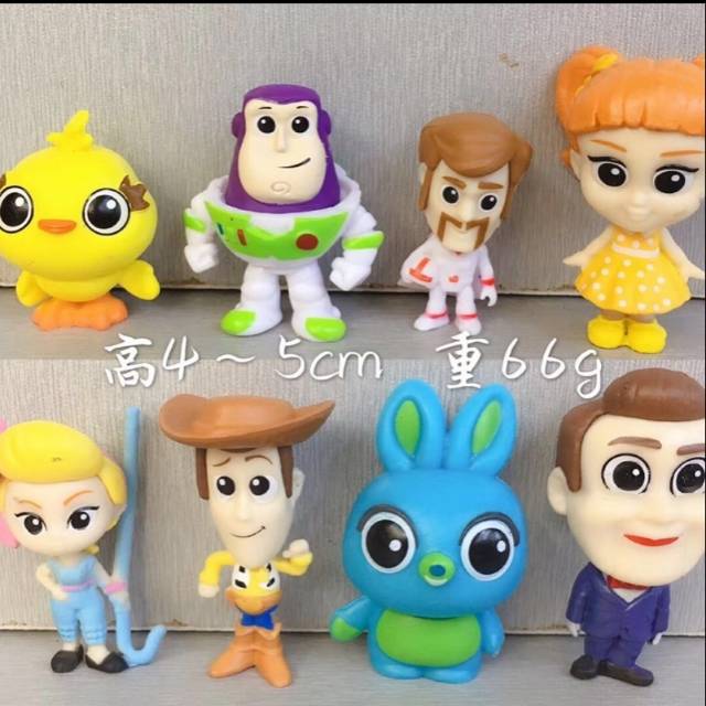Action figur toy story 4 mainan pajangan miniatur