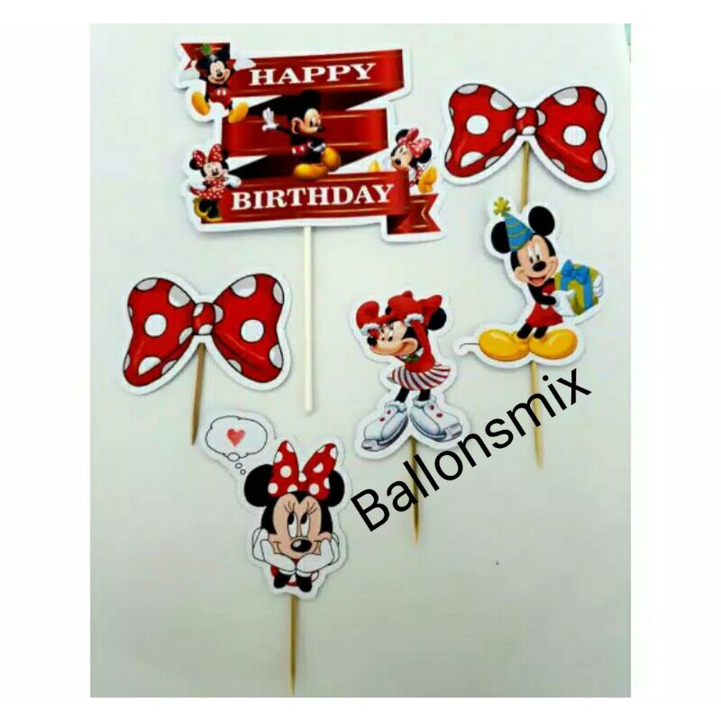 Topper Cake Mickey Mouse