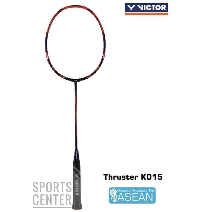 NEW HOT ITEM  Raket Badminton Victor Asean Thruster K 015 ( 4U G5 )