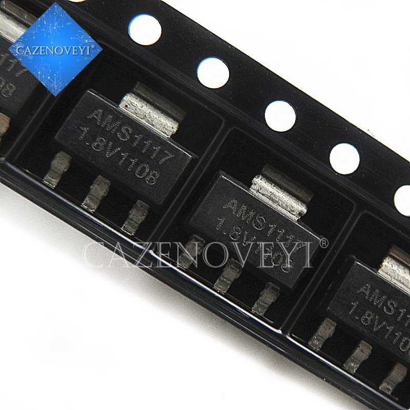 50pcs Ic Ams1117-1.8 Ams1117 1.8v 1a Sot-223