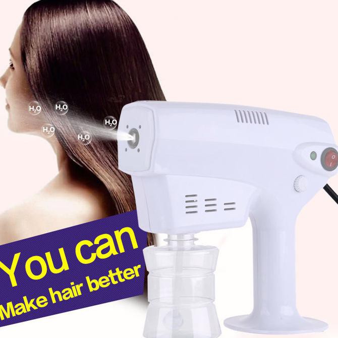 Siap Kirim | Portable Hair Nano Steam Gun/ Nano Spray Gun - Botol 220Ml
