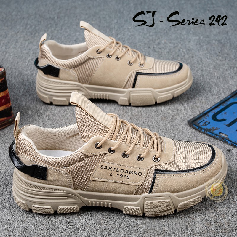 [JWALK] Sepatu Sneakers Pria Casual Hangout Kualitas Import Premium - 242