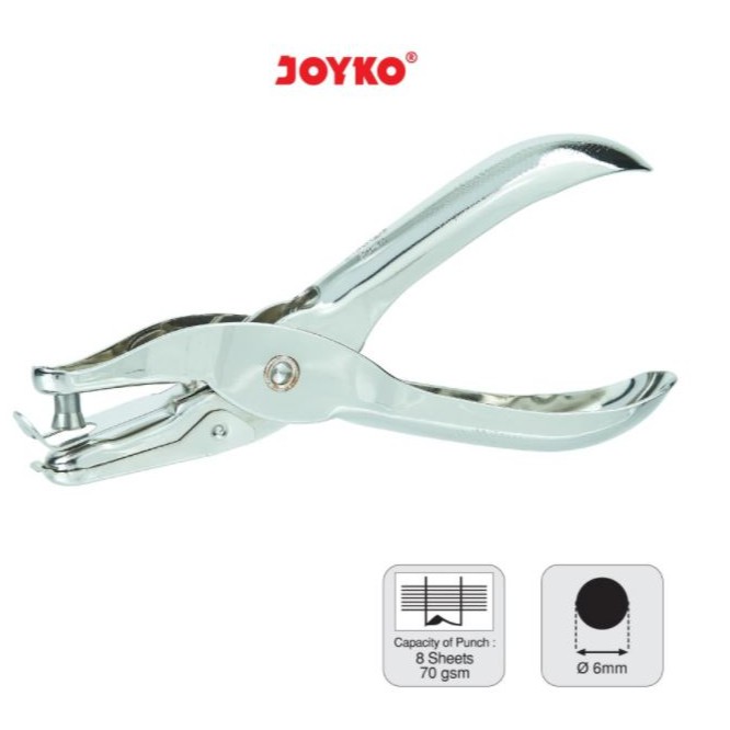 

Perferator Pembolong Kertas One Hole Punch 1 Satu Lubang Joyko PU-34