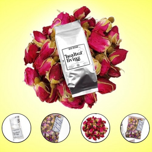 

Big Rose Tea Silver Pouch Refill Pack 80 gram