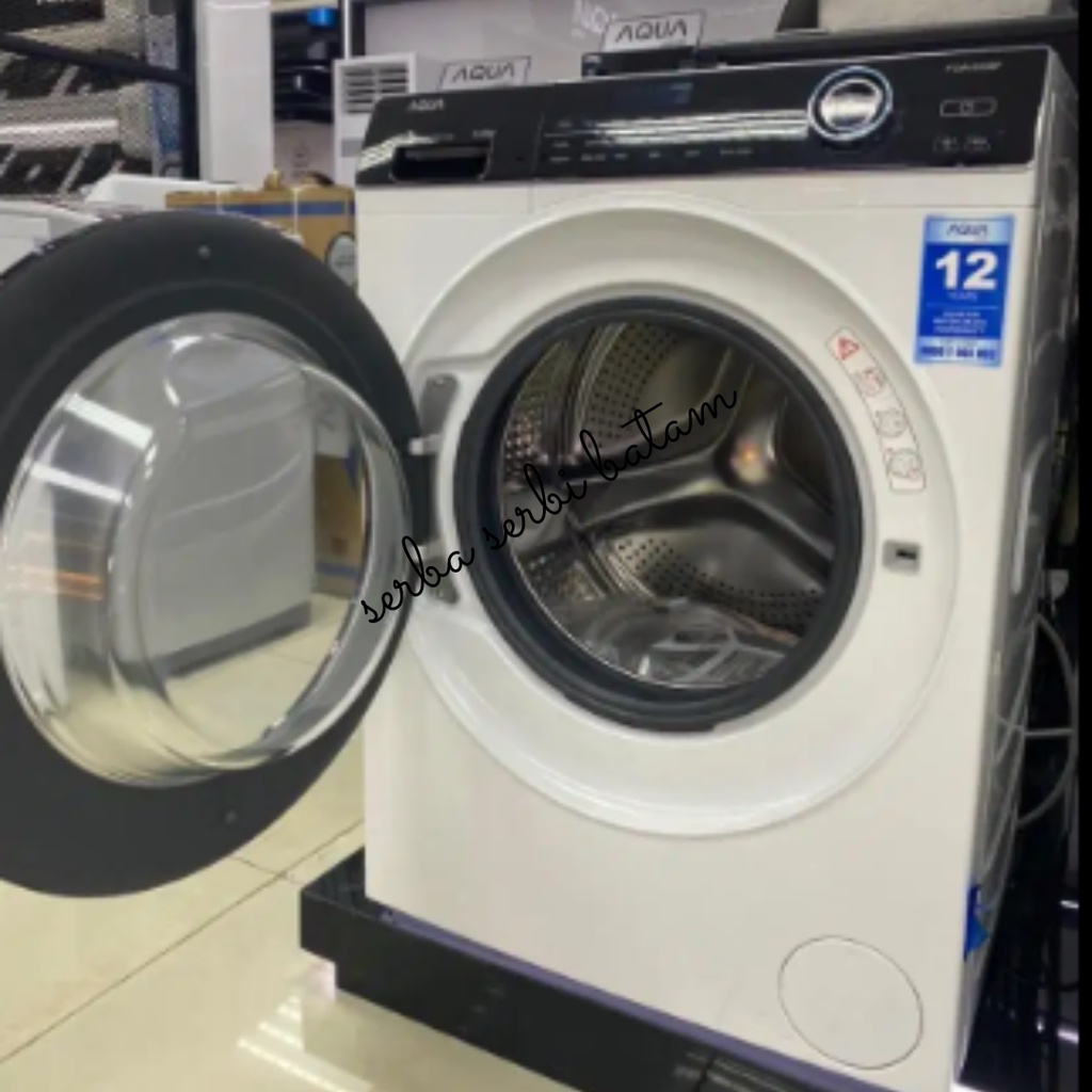 MESIN CUCI FRONT LOADING AQUA JAPAN FQW950BF FQW 950 BF 9 KG BATAM