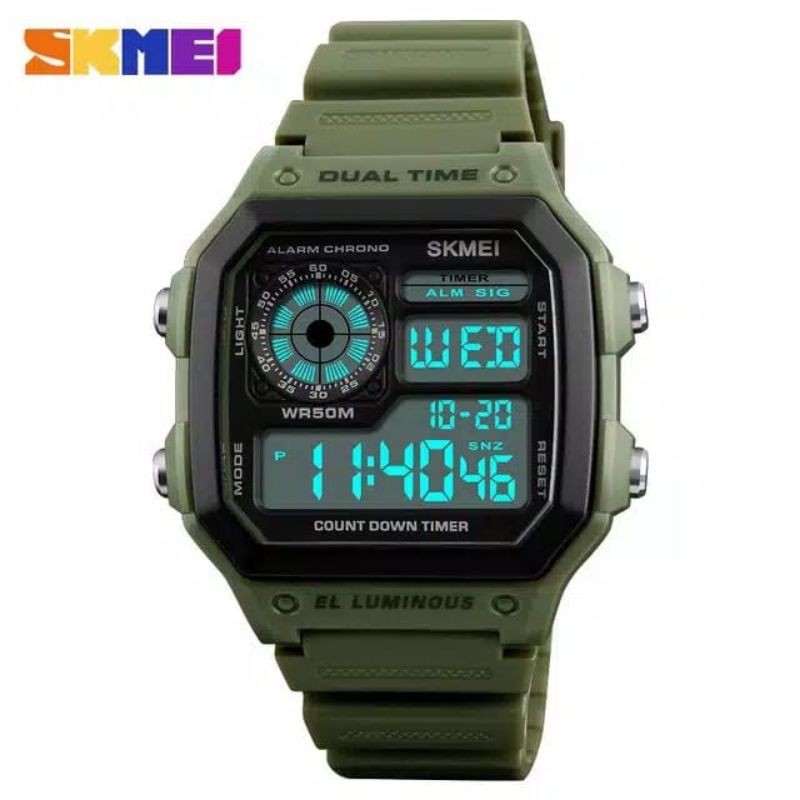 SKMEI 1299 ORIGINAL JAM TANGAN PRIA BISA