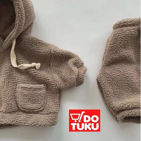 Dotu - Jaket Hoodie Bayi Anak Jaket Bayi Jaket Anak (6-15 Bulan)