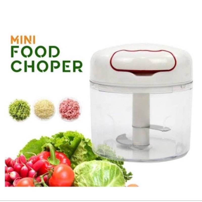 BLANDER TARIK TANGAN MANUAL MINI / USB MINI SPEEDY CHOPPER MINI GILINGAN BUMBU HALUS