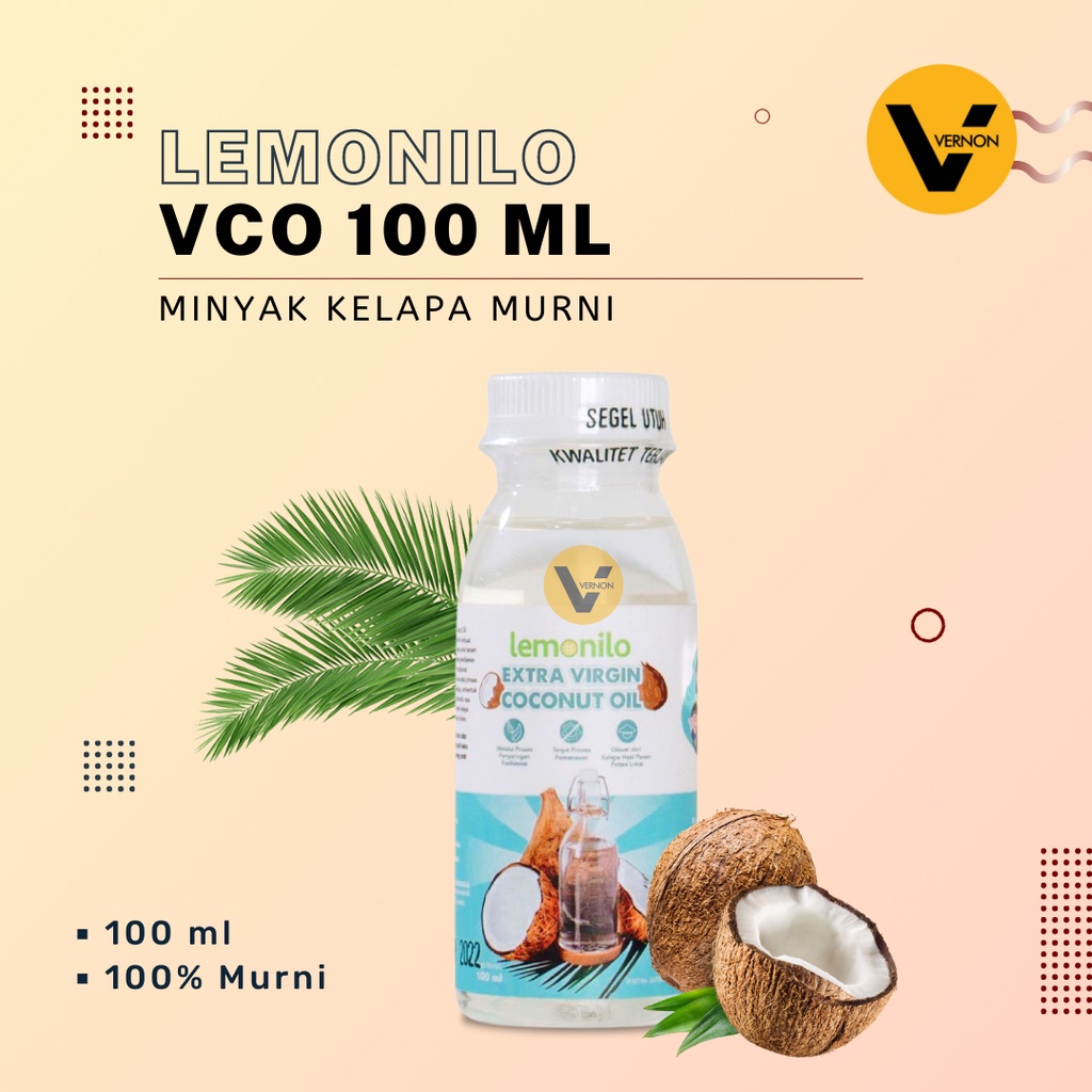 Virgin Oil Coconut LEMONILO 100% Organic EXTRA 100 ML