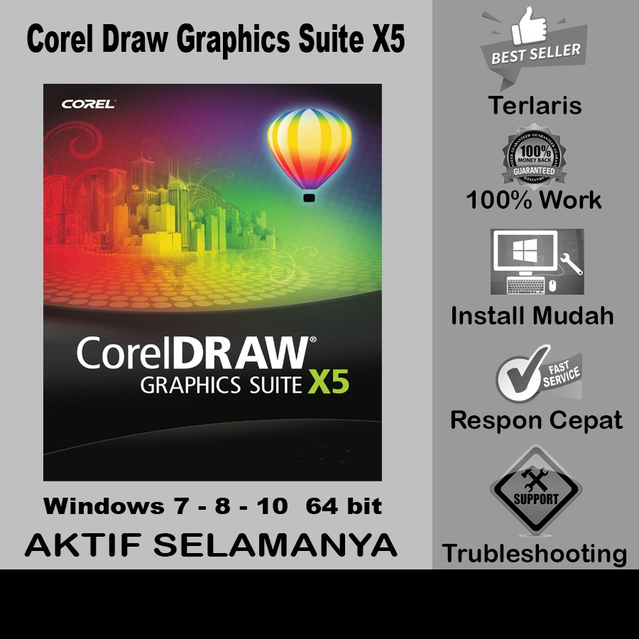 Corel Draw X5 - 64 bit Full Version