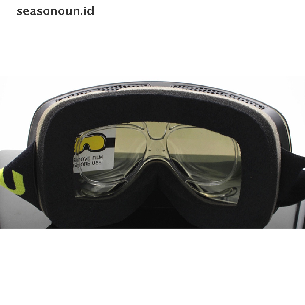 【seasonoun】 Ski Goggles Glasses Myopia Frame Rx Insert Optical Adaptor Flexible Prescription .