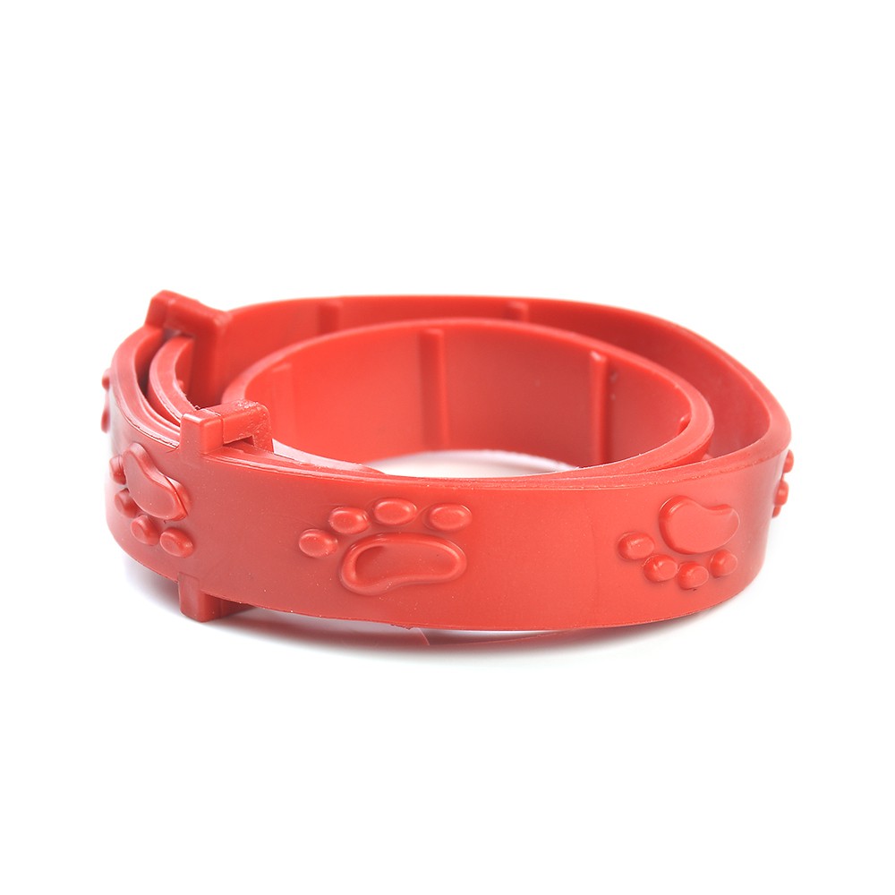 【COD Tangding】Kalung Leher Adjustable Anti Kutu Warna Merah Untuk Kucing