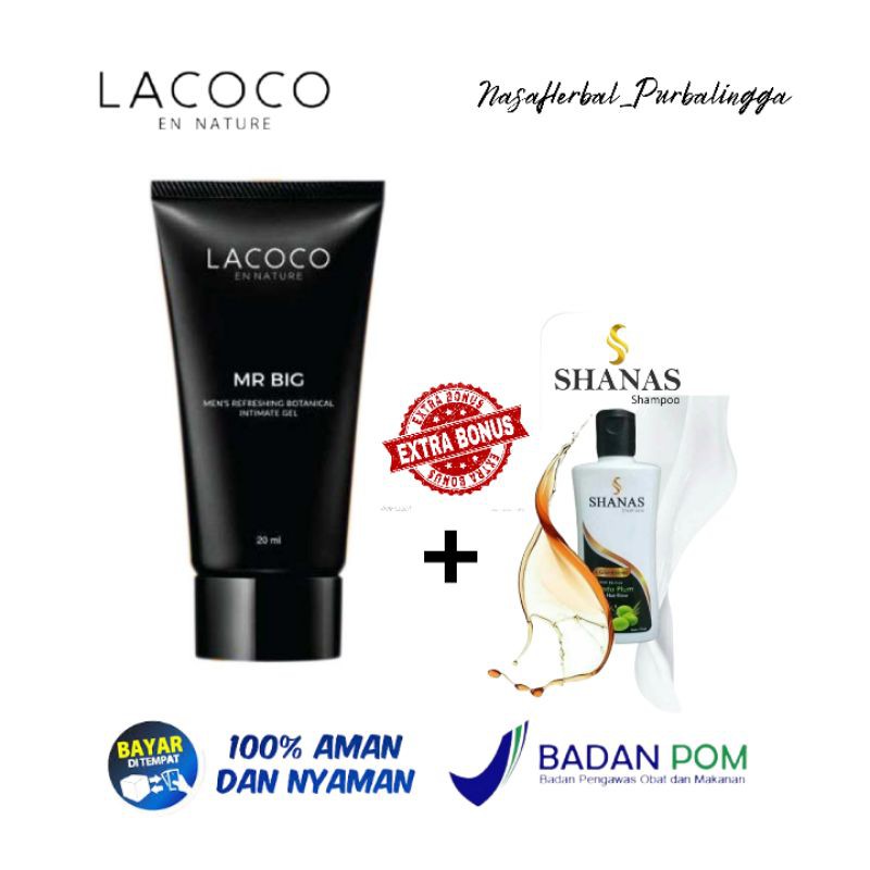 LACOCO MR BIG 20 ml | Pembesar & Pemanjang Mr. P Anda Permanen Asli BPOM