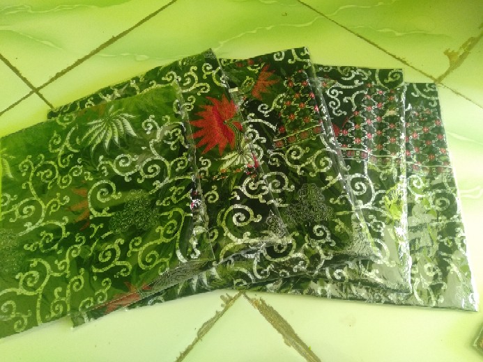Batik Couple Keluarga Sania Ruffle Ori Ndoro Jowi Dnt Kembang Langit