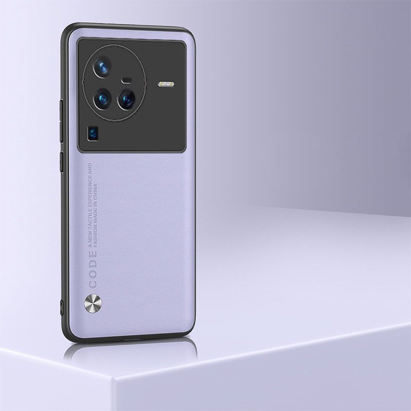 Casing Vivo X80 X80 Pro Plain Skin Leather Soft Hard Case Vivo X80 Vivo X80 Pro Cover