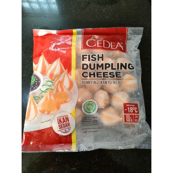 

Cedea Fish Dumpling Cheese 500gr