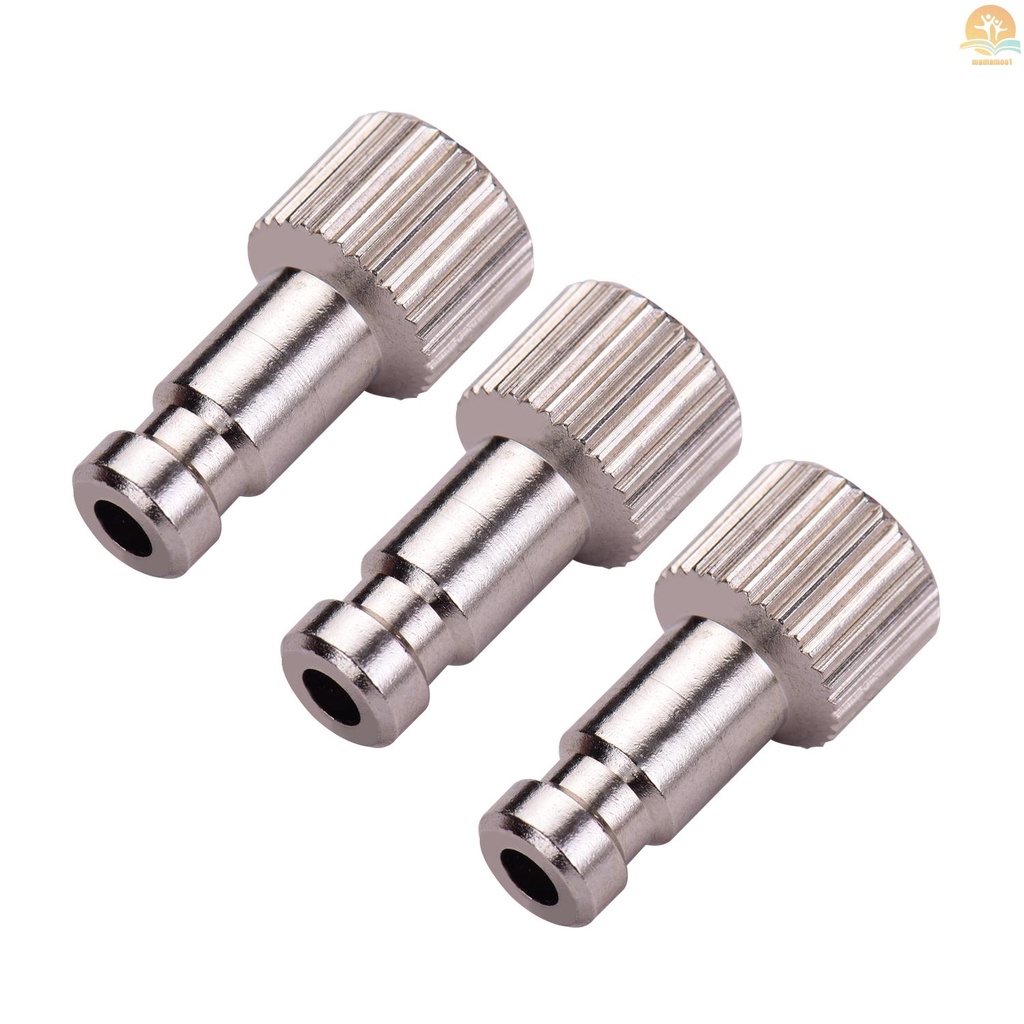 Airbrush Quick Disconnect Coupler Release Fitting 3pcs Male Fitting 1/4 Inch BSP Female Compatible with Paasche Airbrush