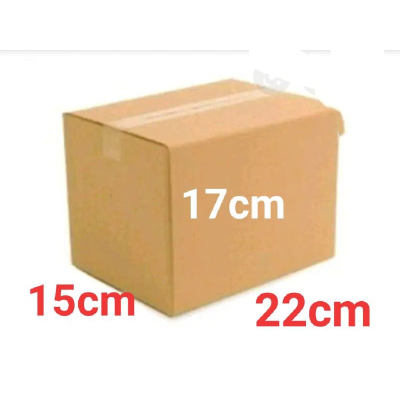 

40BIJI KARDUS PACKAGING POLOS BARU 22X15X17CM BOX PACKAGING