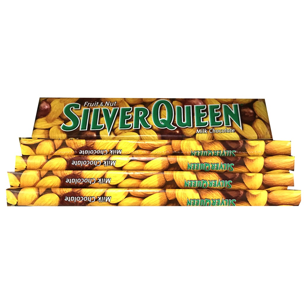 Silver Queen Fruit &amp; Nut Coklat Silverqueen Coklet Cokelat Kacang 60gr