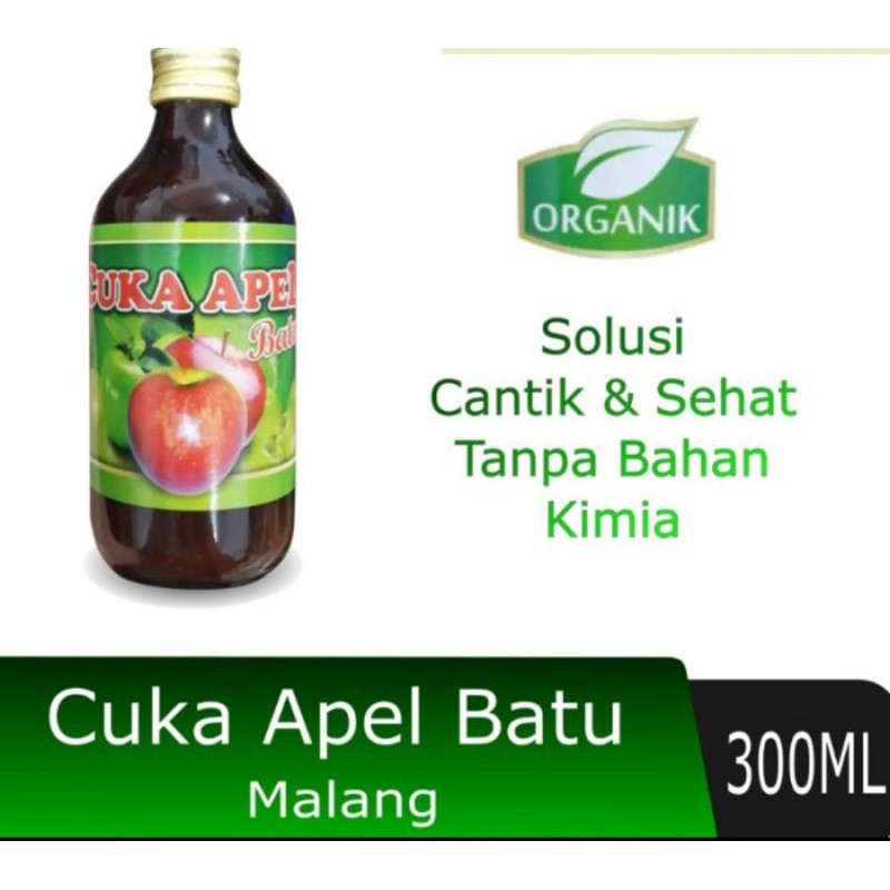 

Cuka Apel Batu Organik 300 ml