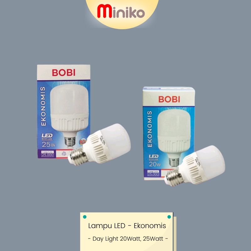 Miniko Lampu LED Ekonomis - Lampu LED Murah