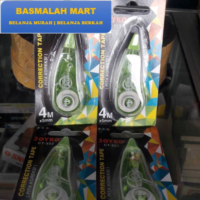 

Tipe-X Roll Joyko / Tipe X Roll Joyko Murah Termurah (Ilham Berkah Mart)