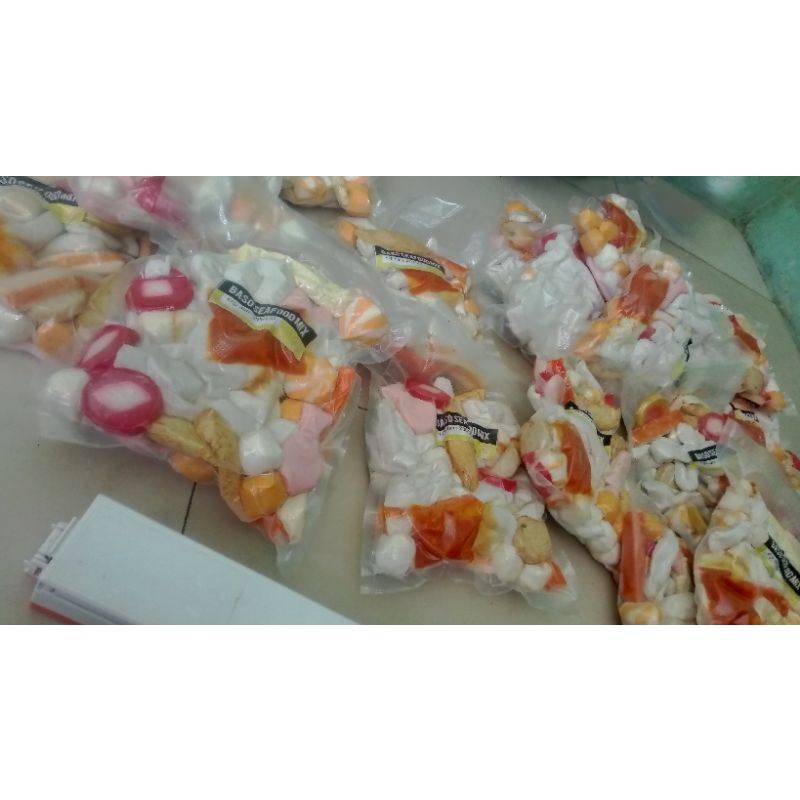 

baso seafood mix kiloan