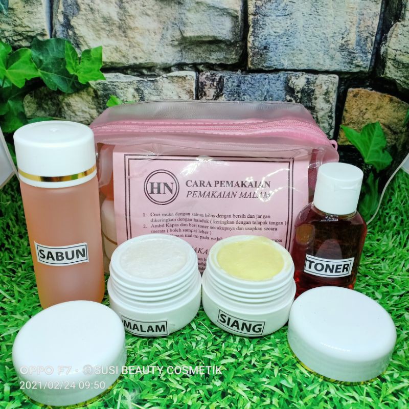 [ TERLARIS ]PAKET CREAM HN DOMPET 4IN1//KRIM HN ( BROSUR PINK )