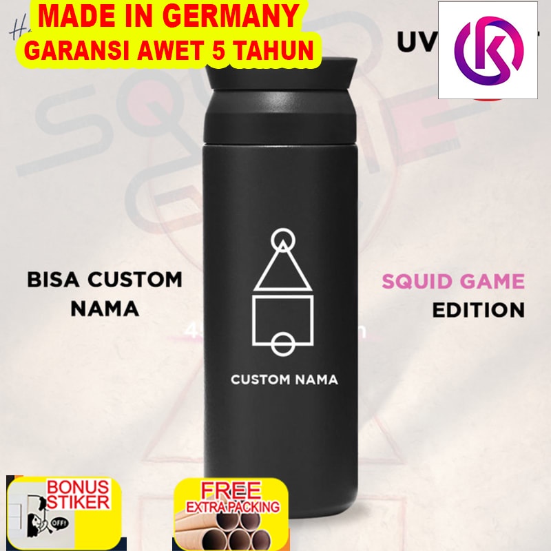 

Murah Squid Game Botol Modern Termos Tumbler Hitam Korean Drama Squid Game