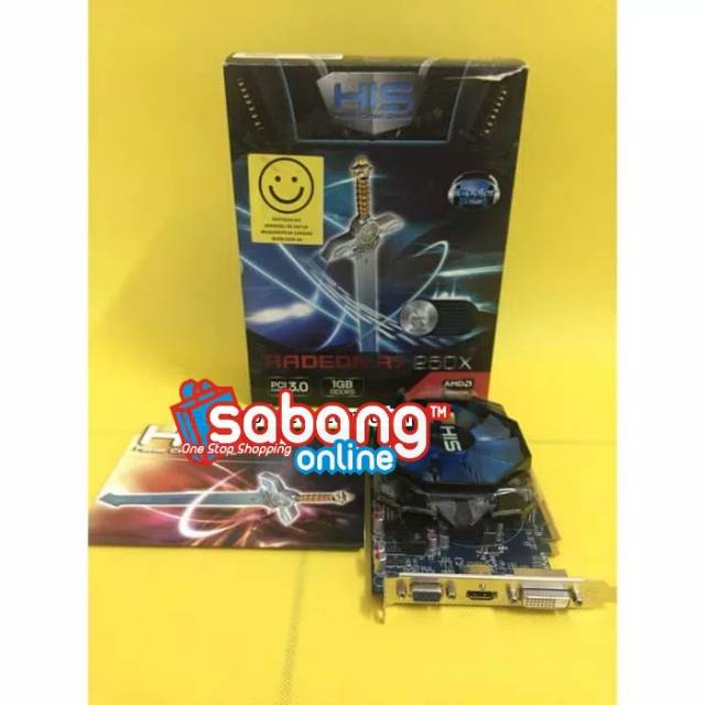 VGA HIS RADEON R7 250X DDR5 1GB