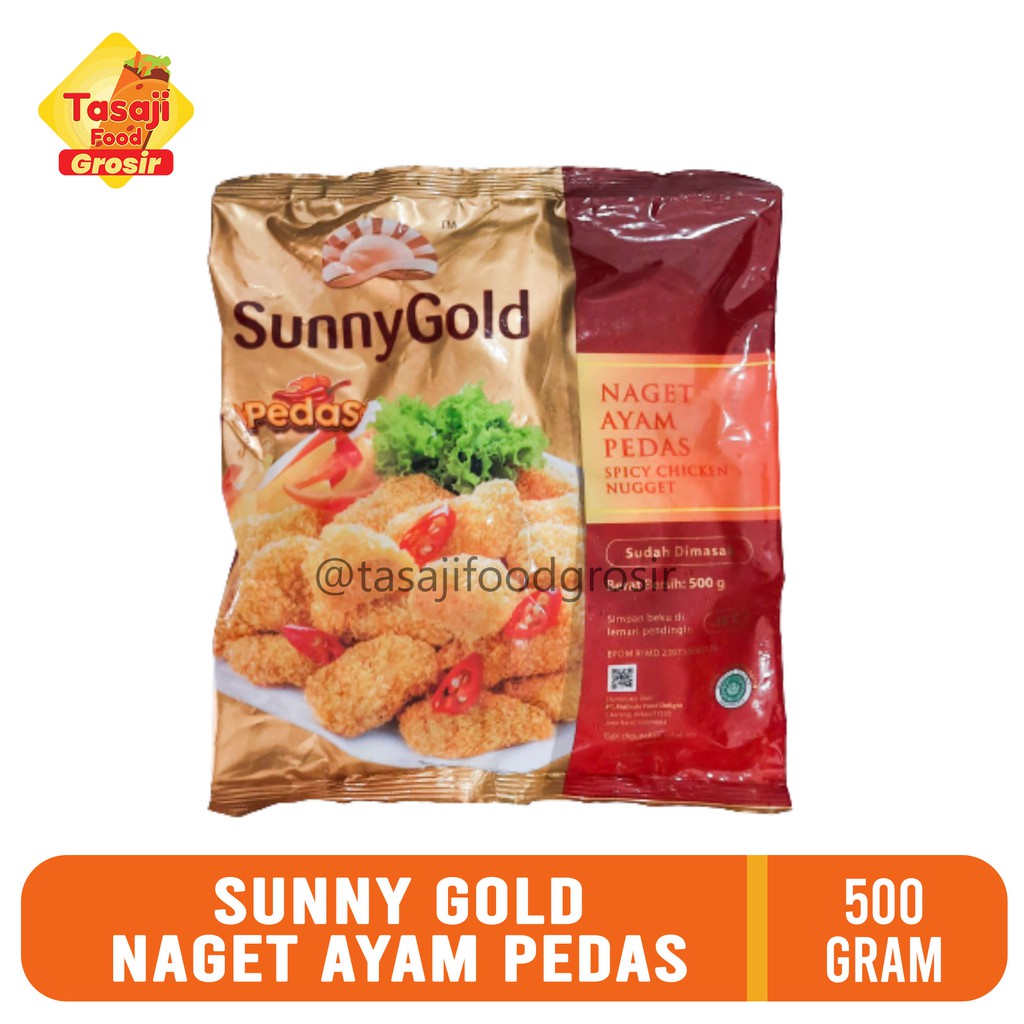 

Sunny Gold Naget Ayam Pedas 500 Gram