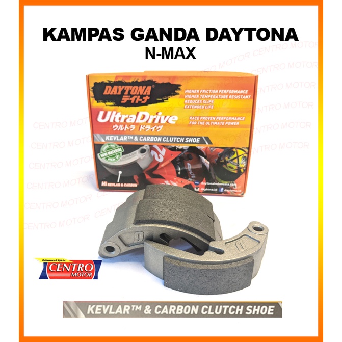 Kampas ganda NMAX DAYTONA 4634.Bahan KEVLAR.Compatible untuk vario 125/150/160