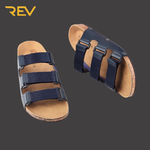 Sandal Distro Pria Big Size Webing NAVY - Sandal Kasual Pria Original Ukuran Besar