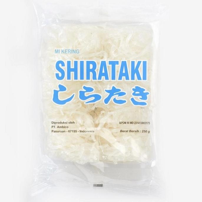 

Dry Shirataki - Mie Kering Shirataki ( isi 10pcs ) 250g