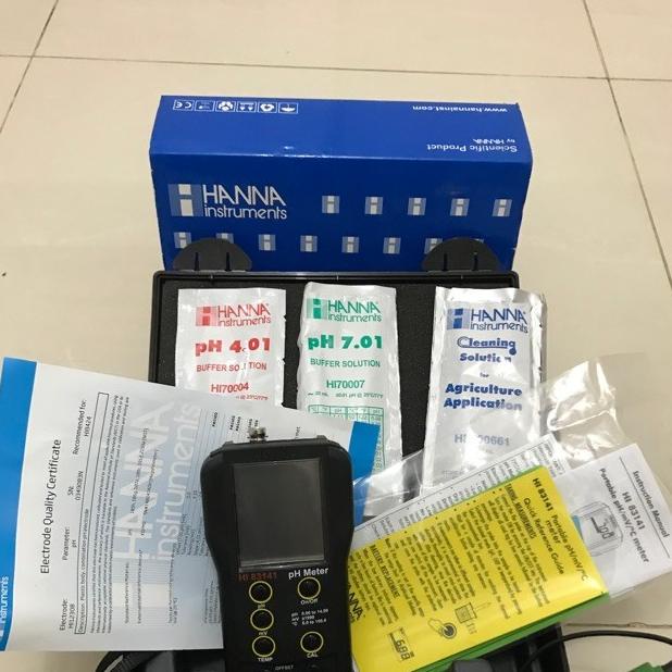 Hanna Instruments Hi 83141 Ph Meter With Electrode And Temp Probe