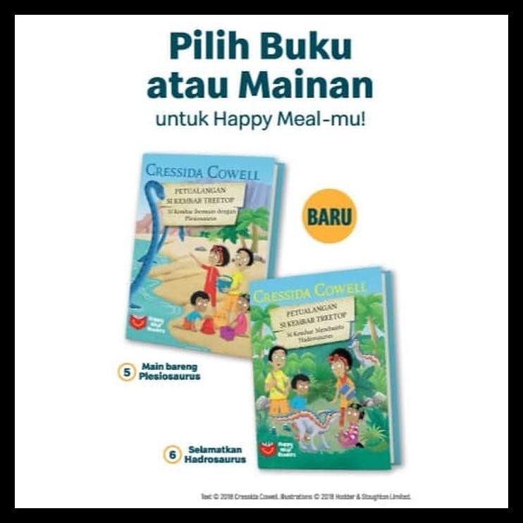 Terlaris Buku Treetop Cressida Happy Meal Mcd Mcdonald Mcdonalds Mc Donald Shopee Indonesia