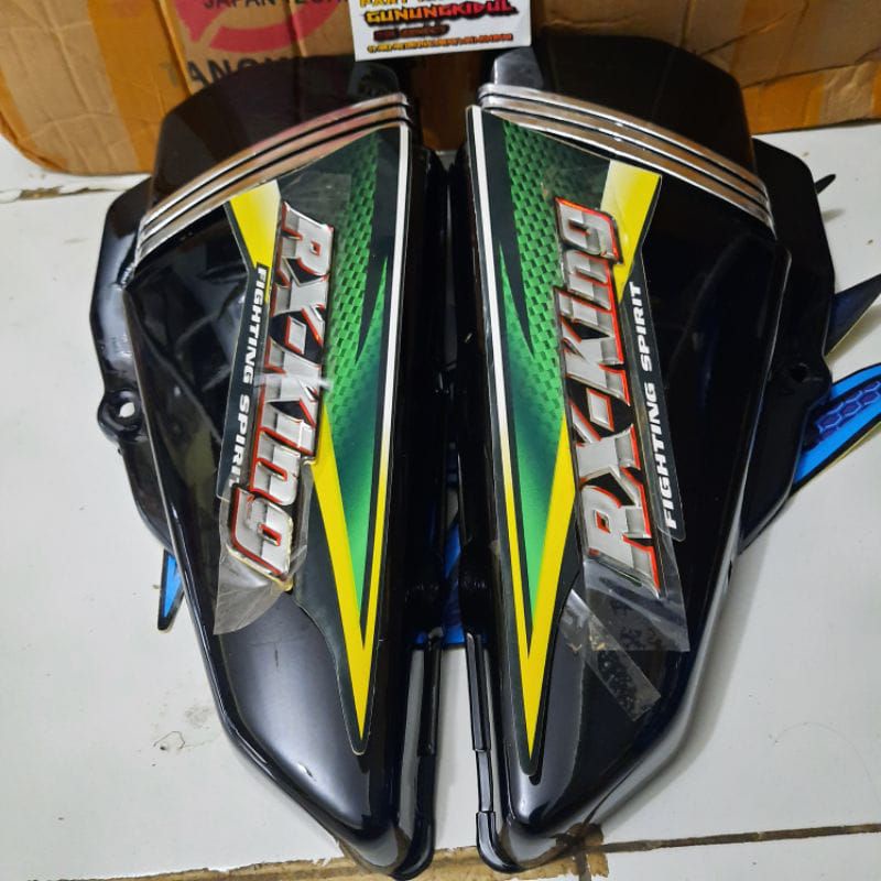 box aki tutup aki rx king tahun 2003 warna hijau