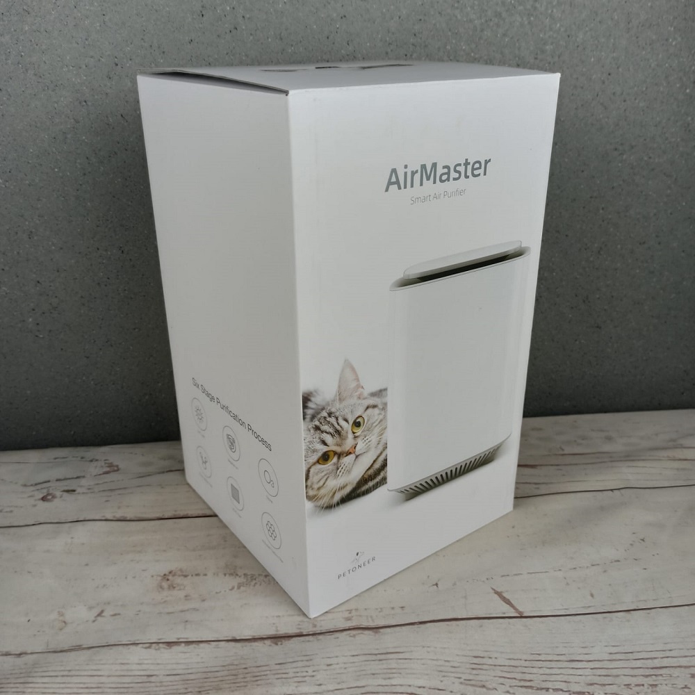 Pembersih Udara Air Purifier Smart LED Odor Eliminator Petoneer