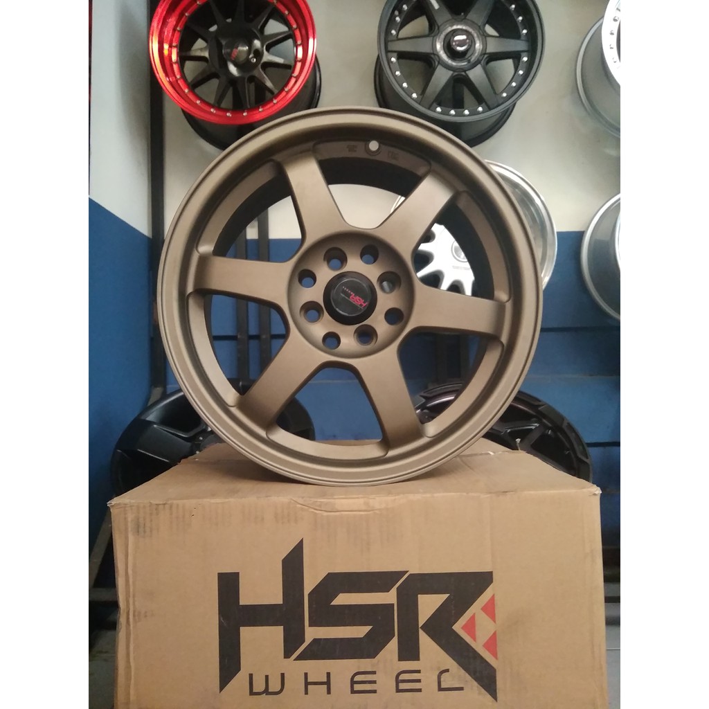 Velg Mobil Ring 16 HSR TOKYO JD614 Semi Matte Bronze