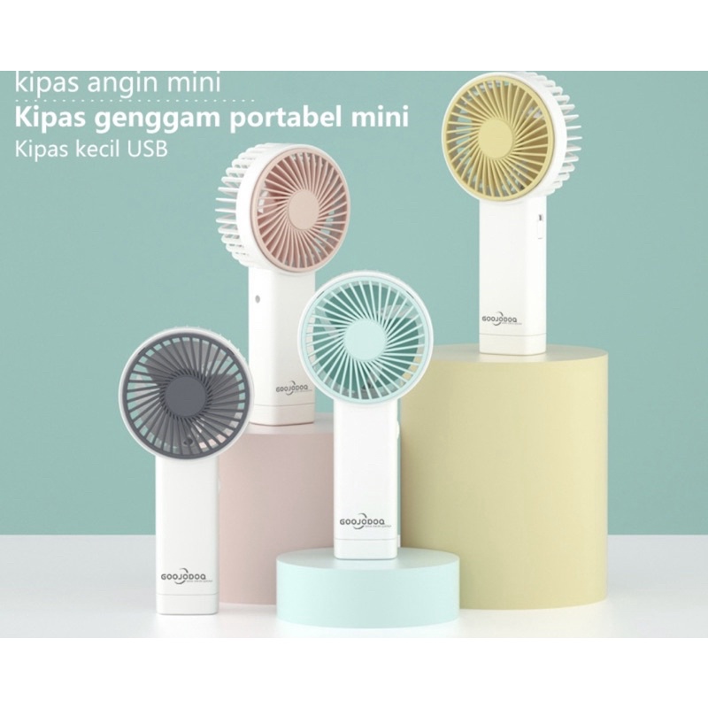 Kipas angin mini macaron genggam Cute / Kipas Lipat PORTABLE / Mini Fan