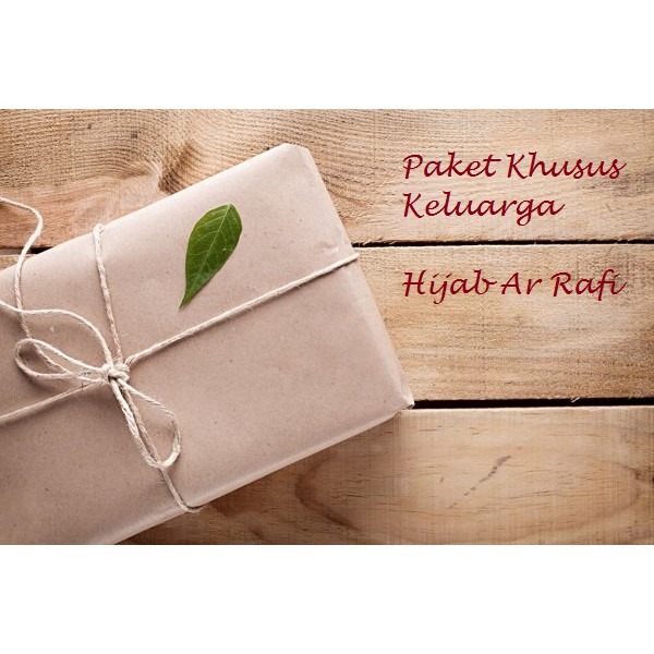 Paket Khusus Hijab Ar Rafi Nadheera Fee Fashion Ghina