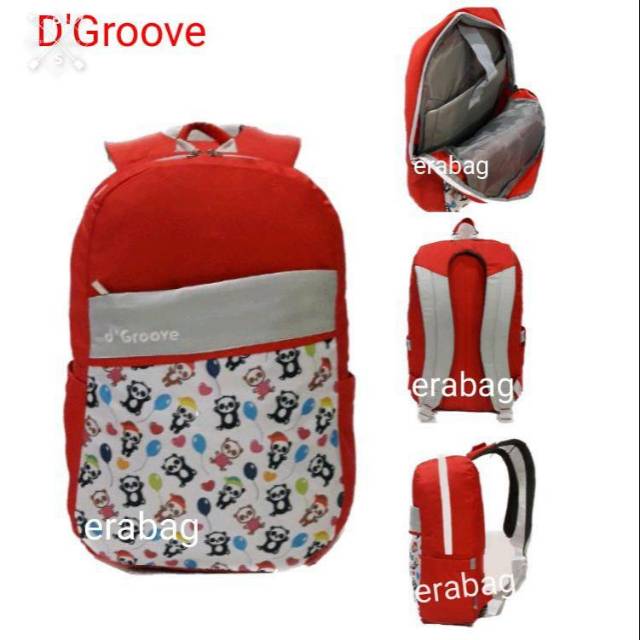 Tas ransel sekolah D'Groove original