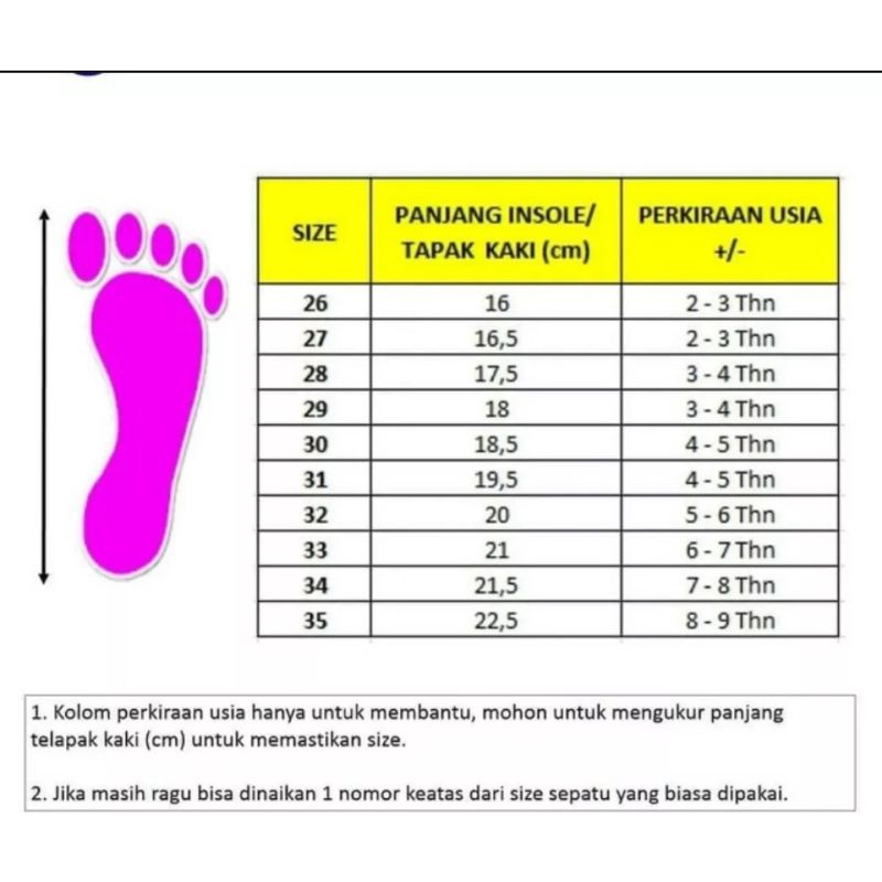 sepatu Wakai anak anak