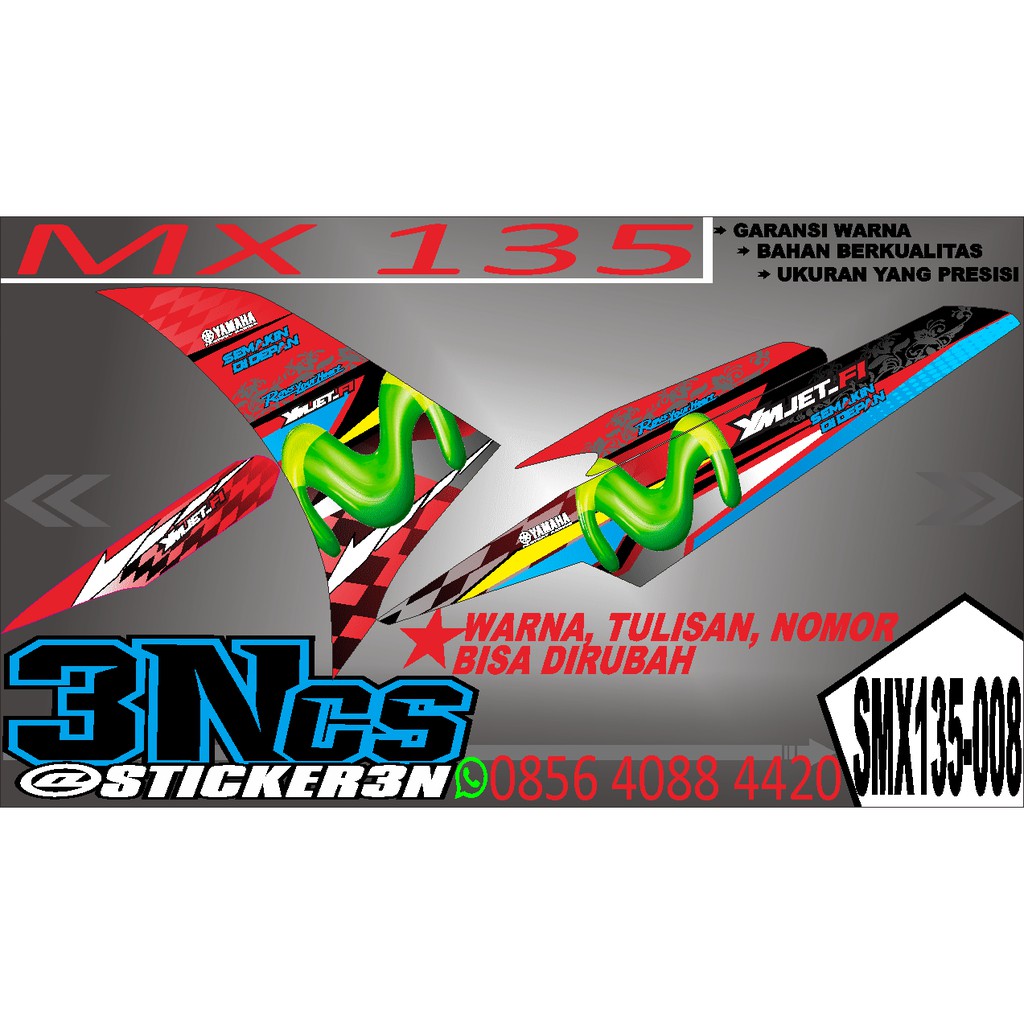 Stripping Jupiter MX 135 Movistar