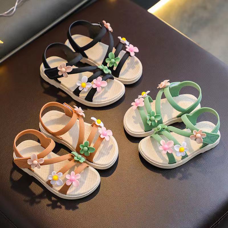 gof FLORENCY CUTE 638+1 Sandal Anak Perempuan Bahan Karet Model Lucu 3-8 Tahun Import