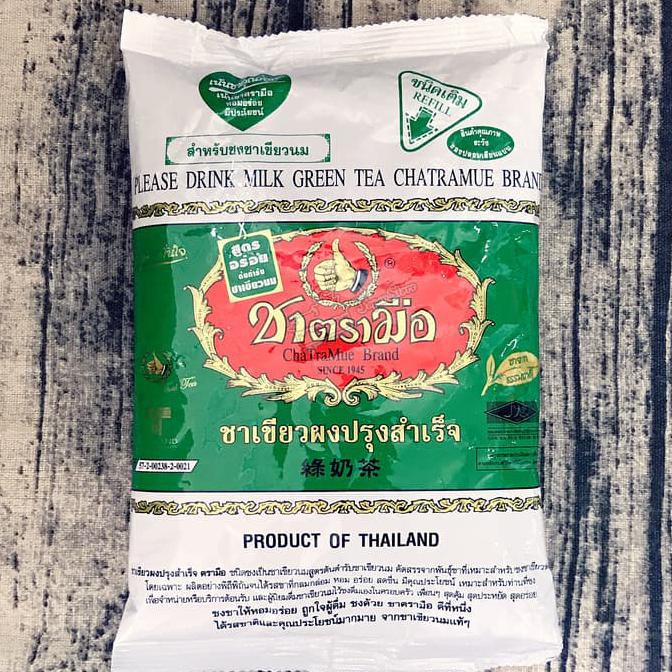 

Thai Green Tea Number One Chatramue Brand 200 Gram TERJAMIN
